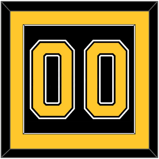 Boston Number (Back) - Road/Home Black (1995-2007) - Essential Tier 2