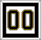 Boston Number (Back) - Home/Road White (1995-2007) - Single Mat 1