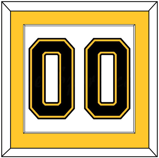 Boston Number (Back) - Home/Road White (1995-2007) - Essential Tier 2