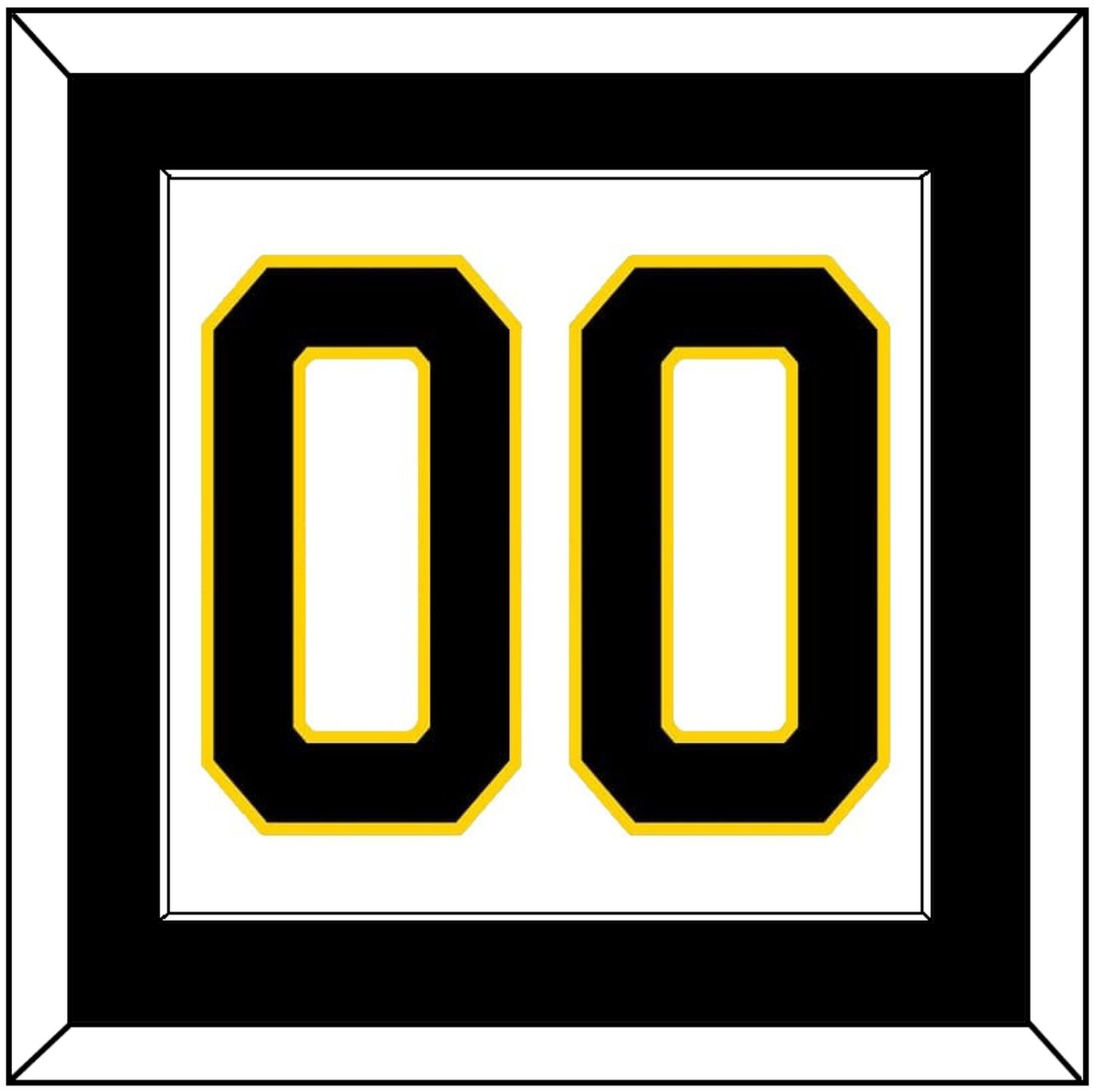 Boston Number (Back) - Home White (1981-1995) - Essential Tier 1