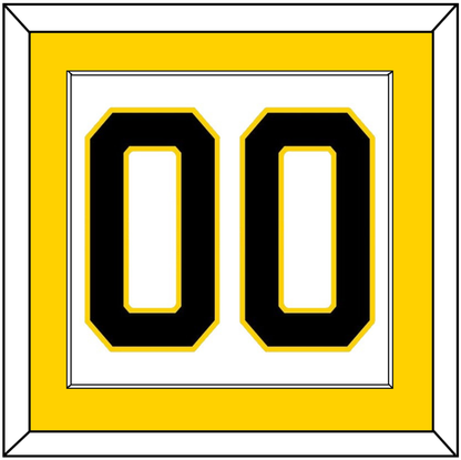 Boston Number (Back) - Home White (1981-1995) - Essential Tier 2