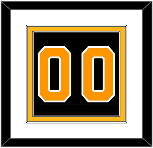 Boston Number (Back) - Home Black - Signature Tier 1
