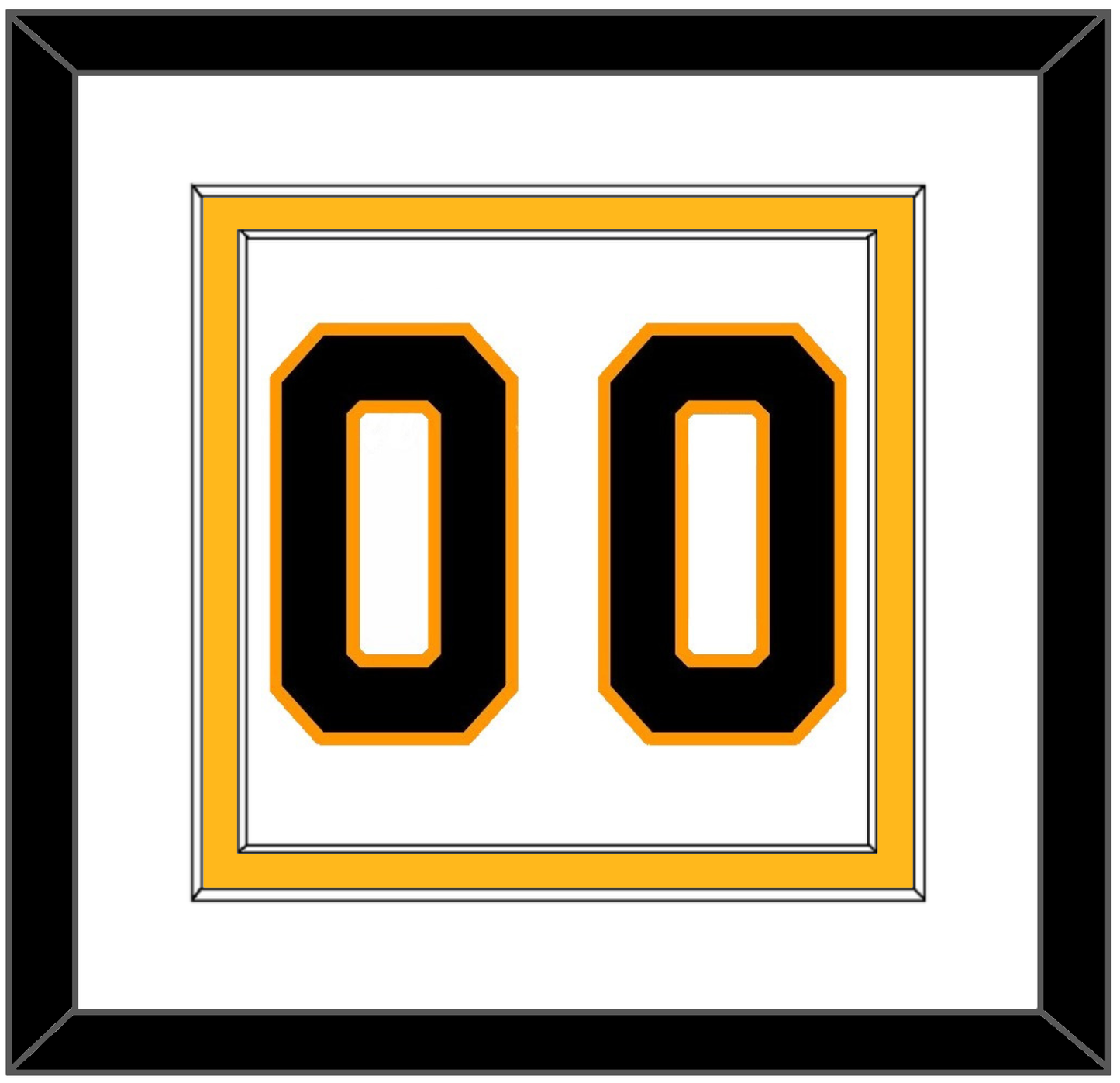 Boston Number (Back) - Road White - Signature Tier 1