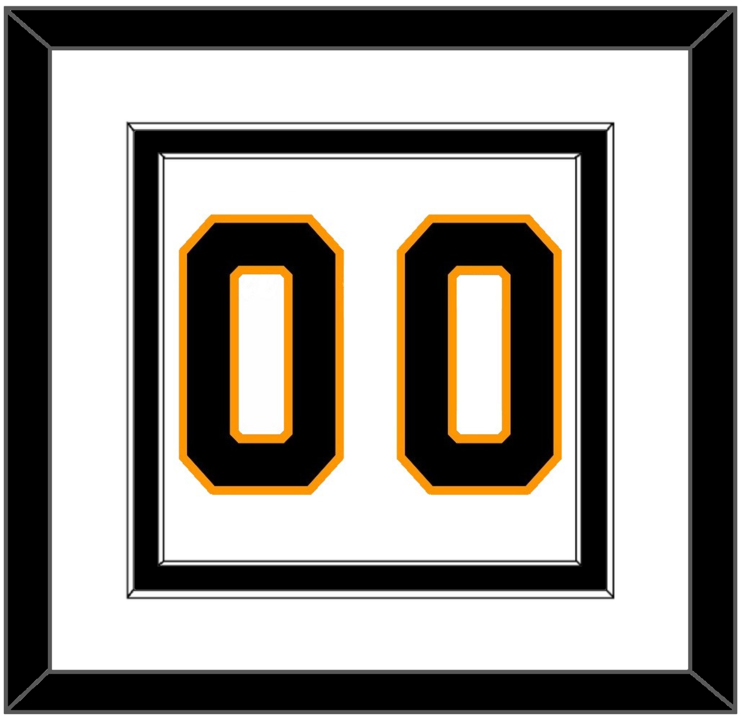 Boston Number (Back) - Road White - Signature Tier 2