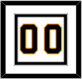 Boston Number (Back) - Road White - Double Mat 2