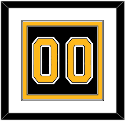 Boston Number (Back) - Home Black (2007-2017) - Signature Tier 1