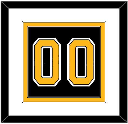 Boston Number (Back) - Home Black (2007-2017) - Signature Tier 1