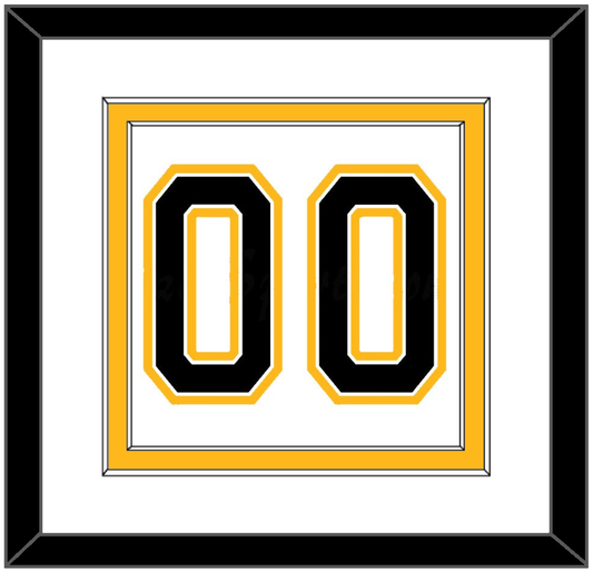 Boston Number (Back) - Road White (2007-2017) - Signature Tier 1
