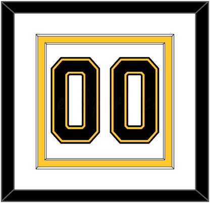 Boston Number (Back) - Home/Road White (1995-2007) - Signature Tier 1