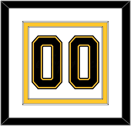 Boston Number (Back) - Home/Road White (1995-2007) - Signature Tier 1