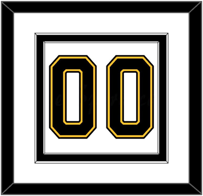 Boston Number (Back) - Home/Road White (1995-2007) - Signature Tier 2