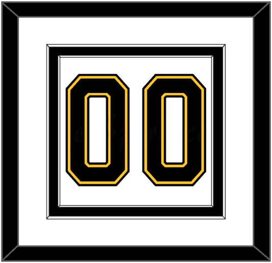 Boston Number (Back) - Home/Road White (1995-2007) - Signature Tier 2