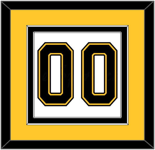 Boston Number (Back) - Home/Road White (1995-2007) - Signature Tier 4