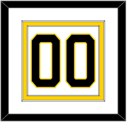 Boston Number (Back) - Home White (1981-1995) - Signature Tier 1