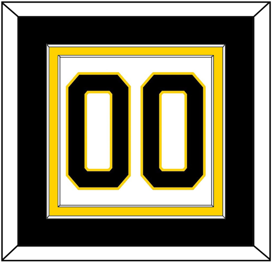 Boston Number (Back) - Home White (1981-1995) - Signature Tier 3