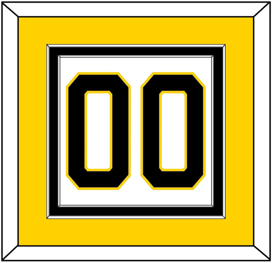 Boston Number (Back) - Home White (1981-1995) - Signature Tier 4