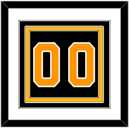 Boston Number (Back) - Home Black - Premier Tier 1