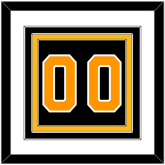 Boston Number (Back) - Home Black - Premier Tier 1