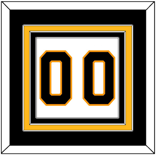 Boston Number (Back) - Road White - Premier Tier 2
