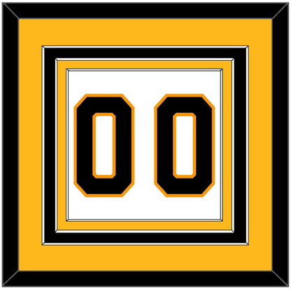 Boston Number (Back) - Road White - Premier Tier 3