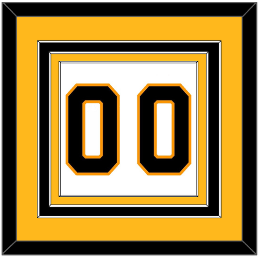 Boston Number (Back) - Road White - Premier Tier 3