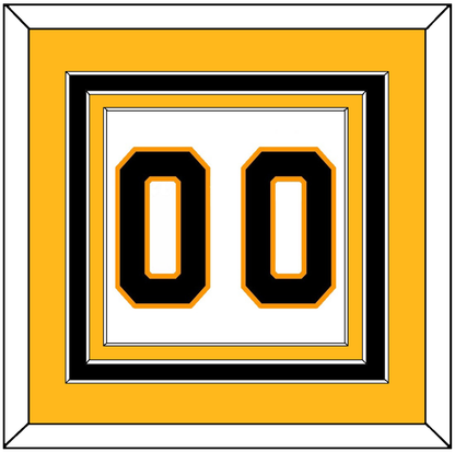 Boston Number (Back) - Road White - Premier Tier 3