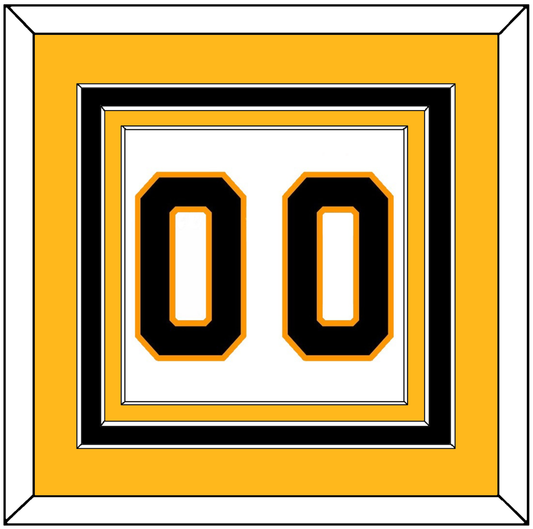 Boston Number (Back) - Road White - Premier Tier 3