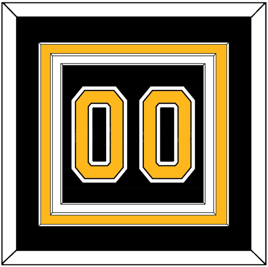 Boston Number (Back) - Home Black (2007-2017) - Premier Tier 2