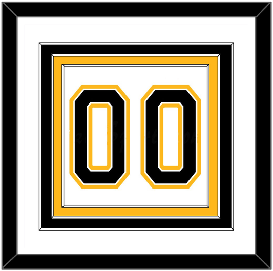 Boston Number (Back) - Road White (2007-2017) - Premier Tier 1