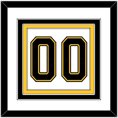 Boston Number (Back) - Home/Road White (1995-2007) - Premier Tier 1