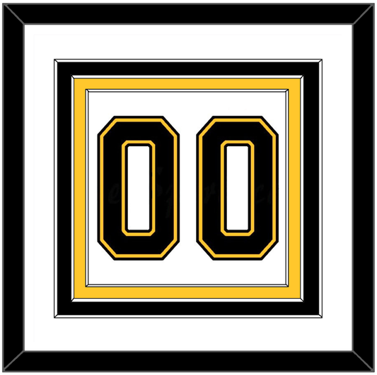 Boston Number (Back) - Home/Road White (1995-2007) - Premier Tier 1