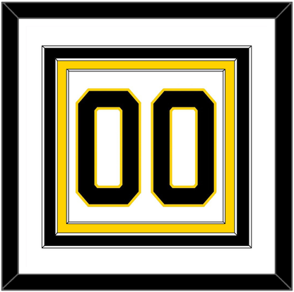 Boston Number (Back) - Home White (1981-1995) - Premier Tier 1