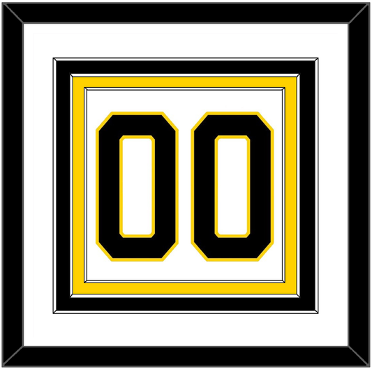 Boston Number (Back) - Home White (1981-1995) - Premier Tier 1