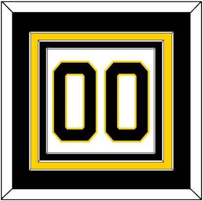 Boston Number (Back) - Home White (1981-1995) - Premier Tier 2