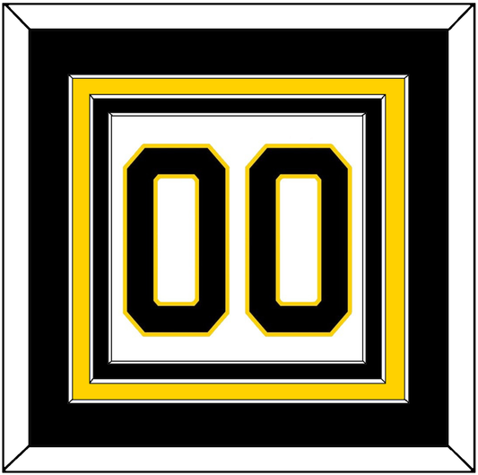 Boston Number (Back) - Home White (1981-1995) - Premier Tier 2