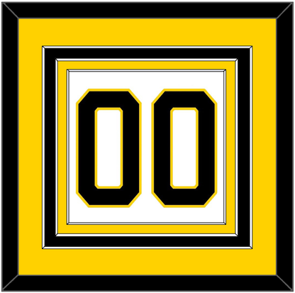 Boston Number (Back) - Home White (1981-1995) - Premier Tier 3