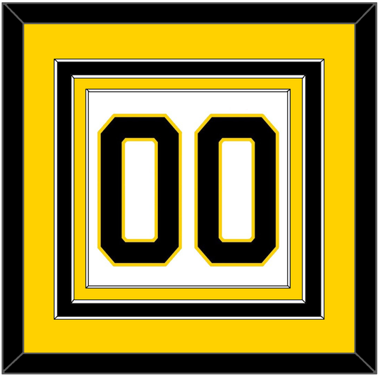 Boston Number (Back) - Home White (1981-1995) - Premier Tier 3