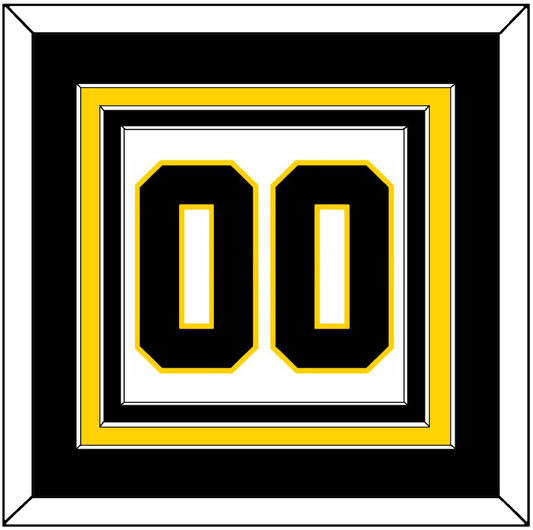 Boston Number (Back) - Home White (1977-1981) - Premier Tier 2