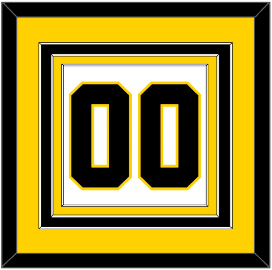 Boston Number (Back) - Home White (1977-1981) - Premier Tier 3