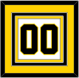 Boston Number (Back) - Home White (1977-1981) - Triple Mat 3