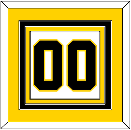 Boston Number (Back) - Home White (1977-1981) - Premier Tier 3