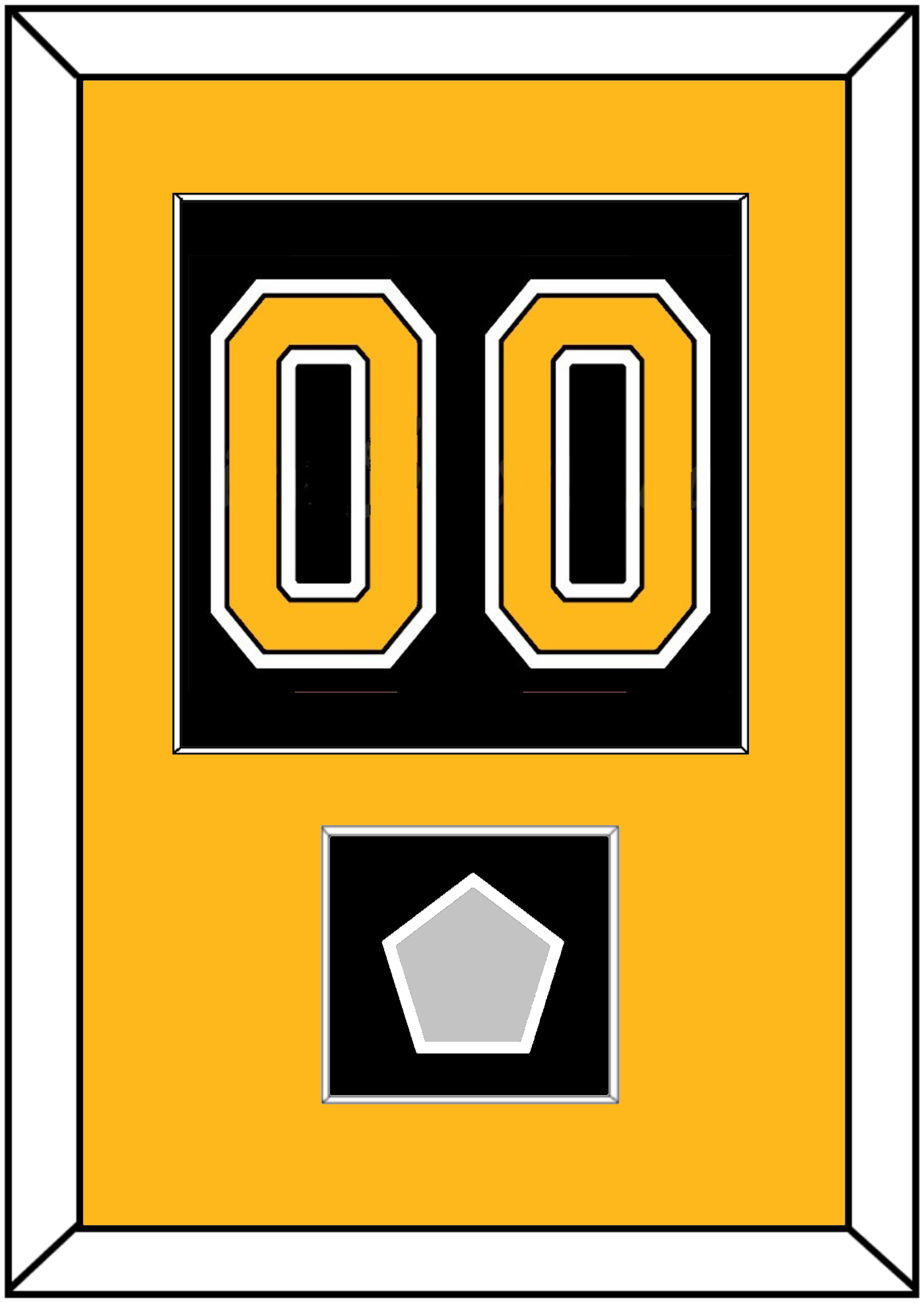 Boston Number (Back) With Stanley Cup Finals Patch - Home Black (2007-2017) - Essential Tier 2
