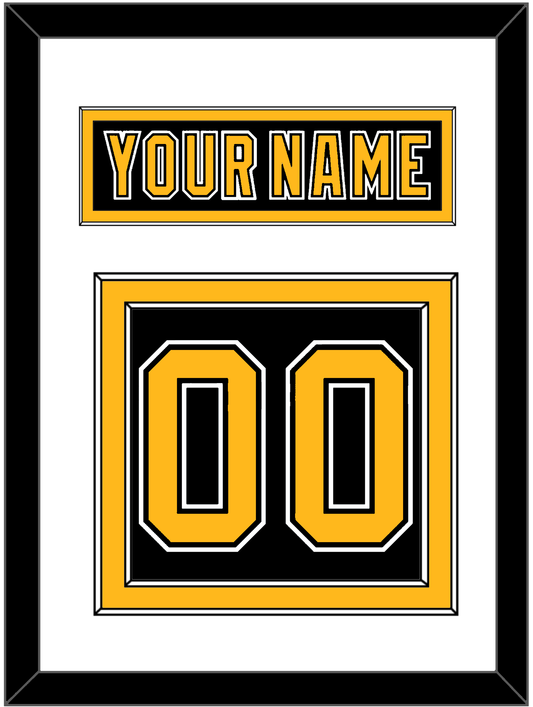 Boston Nameplate & Full-Size Number - Split
