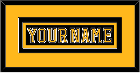 Boston Nameplate - Home Black (2007-2017) - Signature Tier 3