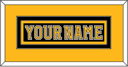 Boston Nameplate - Home Black (2007-2017) - Signature Tier 3