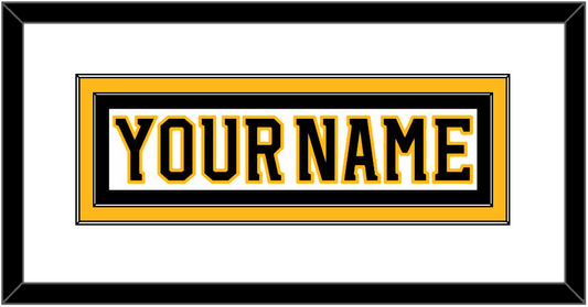 Boston Nameplate - Home/Road White (1995-2007) - Signature Tier 1
