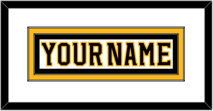 Boston Nameplate - Road White (2007-2017) - Signature Tier 1