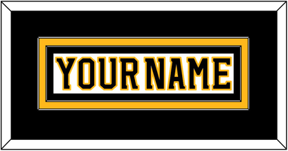 Boston Nameplate - Road White (2007-2017) - Signature Tier 2