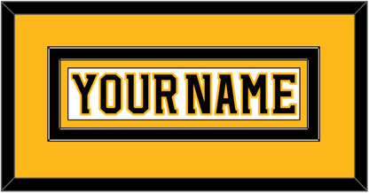 Boston Nameplate - Home/Road White (1995-2007) - Signature Tier 3