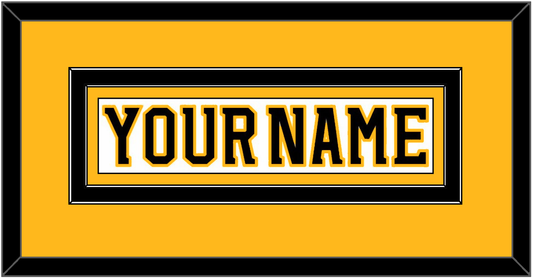 Boston Nameplate - Home/Road White (1995-2007) - Signature Tier 3